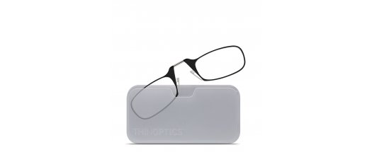 Очила по модел ThinOptics,  за четене от +1.0 до +2.5 (Черни) снимка #2