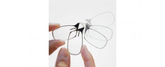 Очила по модел на ThinOptics,  за четене от +1.0 до +2.5 (Черни) снимка #5