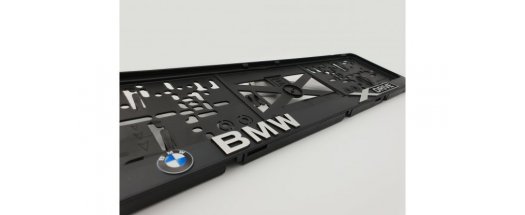 Рамка за номер на автомобил BMW X-drive снимка #2