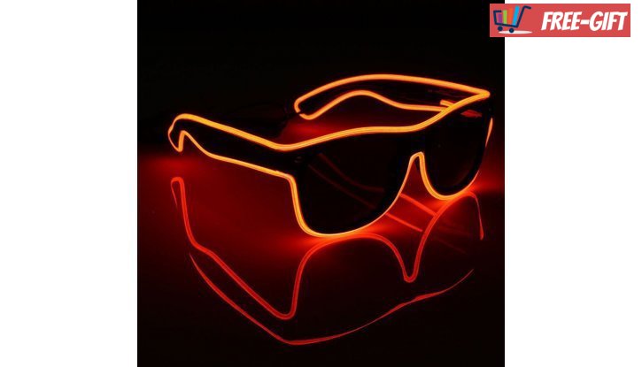 Пaрти LED очила стил Ray Ban снимка #3