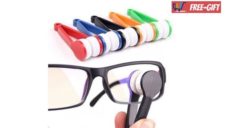 Компактен уред за почистване на стъклата на вашите очила, 3 бр. снимка #1