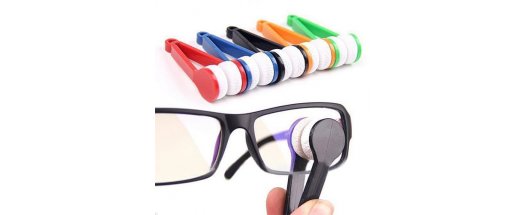 Компактен уред за почистване на стъклата на вашите очила, 3 бр. снимка #1
