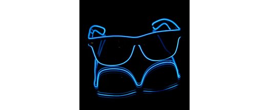 Пaрти LED очила стил Ray Ban снимка #1