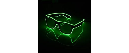 Пaрти LED очила стил Ray Ban снимка #2