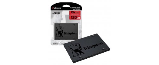 SSD 120GB Kingston A400 (SA400S37/120G), 2.5", SATA 3, TLC снимка #0