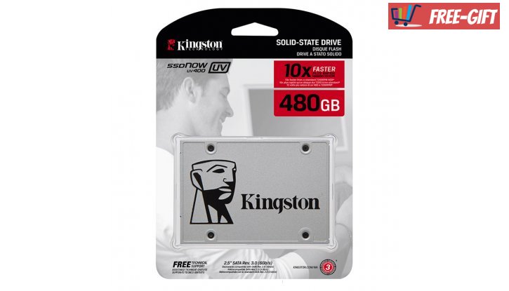 SSD 480GB Kingston A400 (SA400S37/120G), 2.5 снимка #0