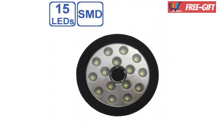 LED лампичка с магнит oт 15 диода снимка #1