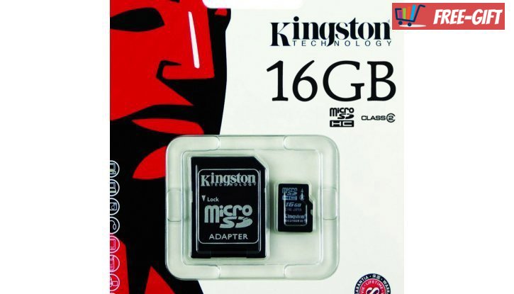 Голяма, бърза и здрава карта памет 16GB CLASS 10 KINGSTON с адаптер за всеки телефон и таблет. Снимай цяла година!!! снимка #0