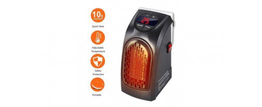 Компактна вентилаторна печка HANDY HEATER 400W на извънземна цена снимка #1