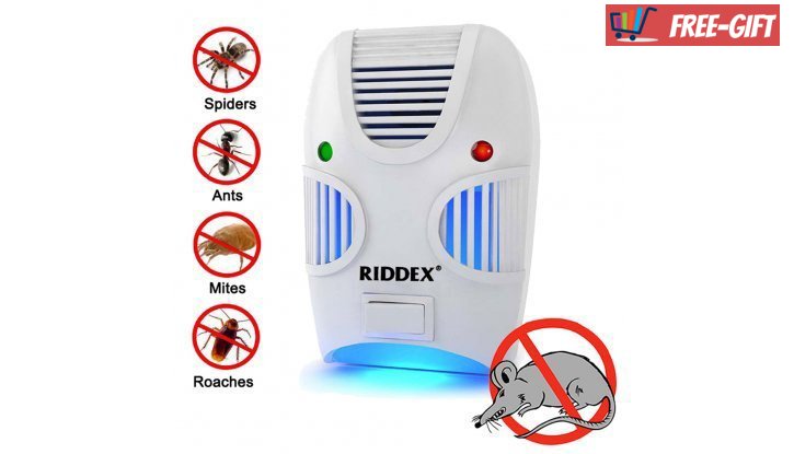 ЛИКВИДАЦИЯ RIDDEX QUAD -  Електромагнитен уред за прогонване на всякакви вредители и гризачи с варираща честота снимка #4