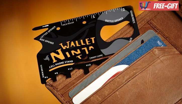  Wallet Ninja 18 в 1. Джобен инструмент с формата на кредитна карта - 2 броя снимка #6