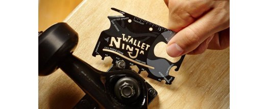  Wallet Ninja 18 в 1. Джобен инструмент с формата на кредитна карта - 2 броя снимка #5