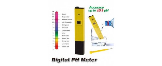 Цифров измерителен уред на киселинността (pH) на водата