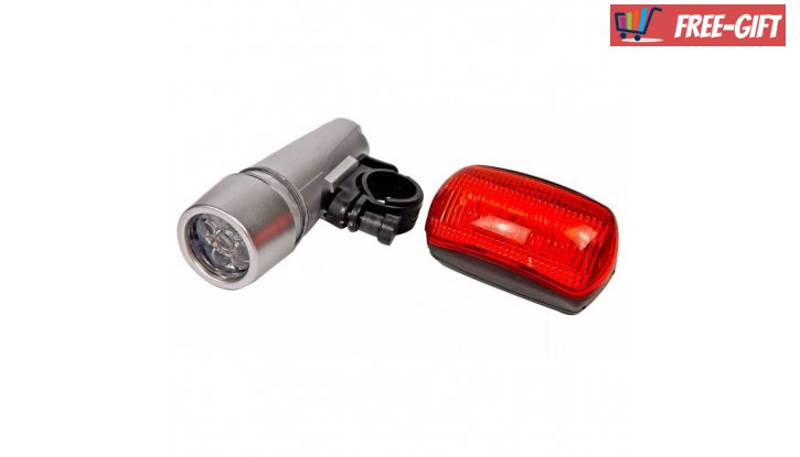 Комплект LED Фар и Стоп за Велосипед  снимка #1