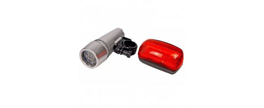 Комплект LED Фар и Стоп за Велосипед  снимка #1