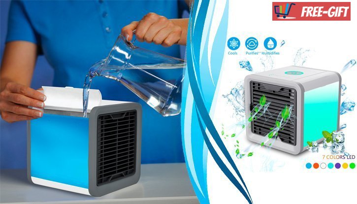 Портативен охладител, овлажнител и пречиствател за въздух ARCTIC AIR 3в1 + Mystery BOX ПРОМО снимка #4
