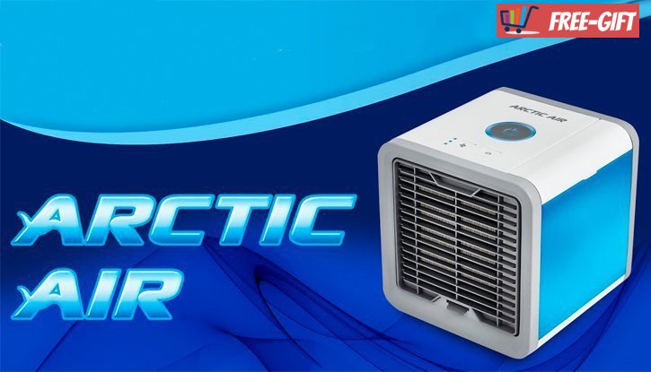 Портативен охладител, овлажнител и пречиствател за въздух ARCTIC AIR 3в1 + Mystery BOX ПРОМО снимка #1