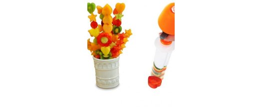 Уред за декоративно рязане на плодове и зеленчуци Pop chef снимка #5