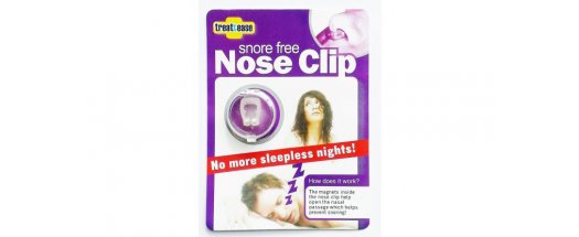 Щипка за нос против хъркане - Здрав и пълноценен сън - 2 броя снимка #1