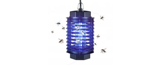 Инсектицидна лампа против комари, мухи и други летящи насекоми снимка #2