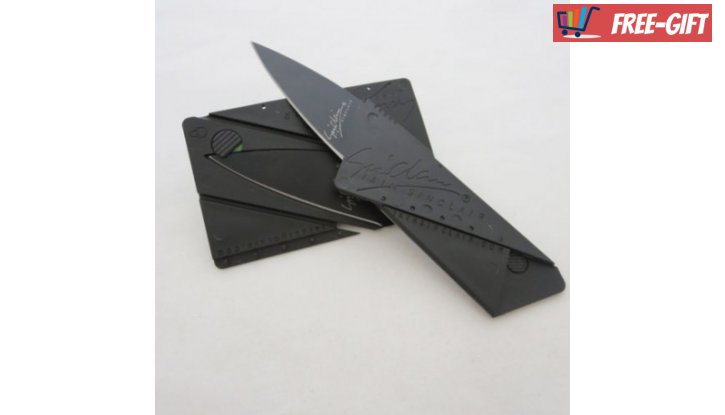 Сгъваем нож с формата на кредитна карта - CardSharp снимка #2