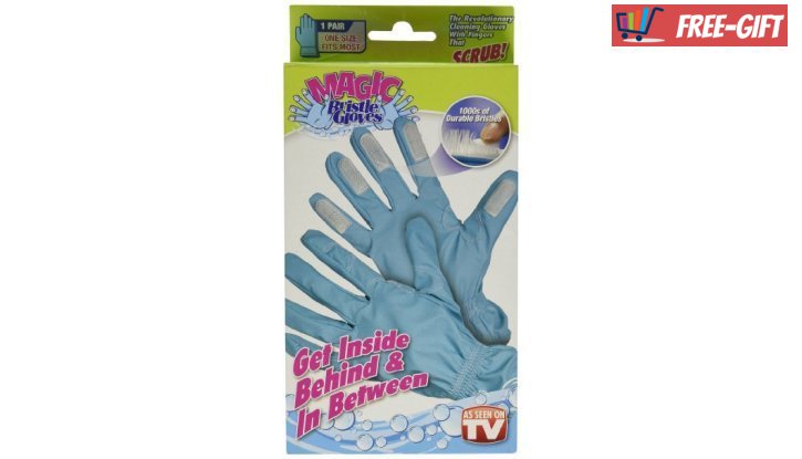 Ръкавици за чистене  Magic Bristle Gloves - 2 чифта снимка #0