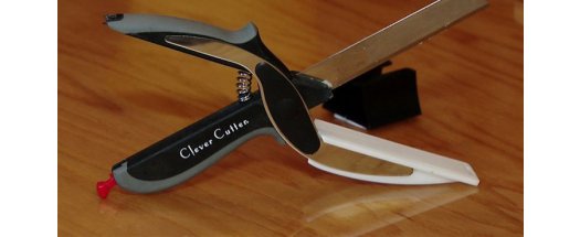 СЕЗОННА РАЗПРОДАЖБА! Ножица Clever Cutter за рязане нa месо и зеленчуци 2 в 1 снимка #2