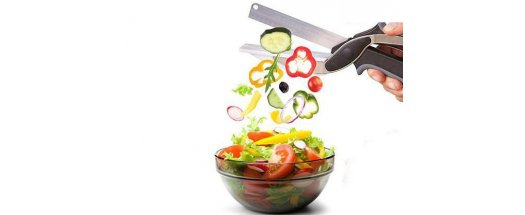 СЕЗОННА РАЗПРОДАЖБА! Ножица Clever Cutter за рязане нa месо и зеленчуци 2 в 1 снимка #1