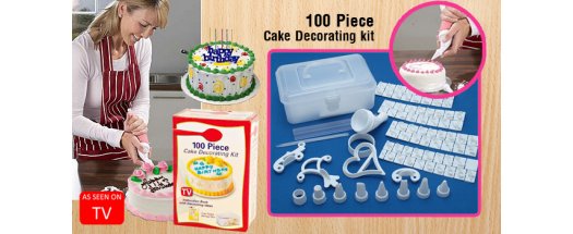 Комплект за декориране на торти и сладкиши CAKE DECORATING KIT снимка #1