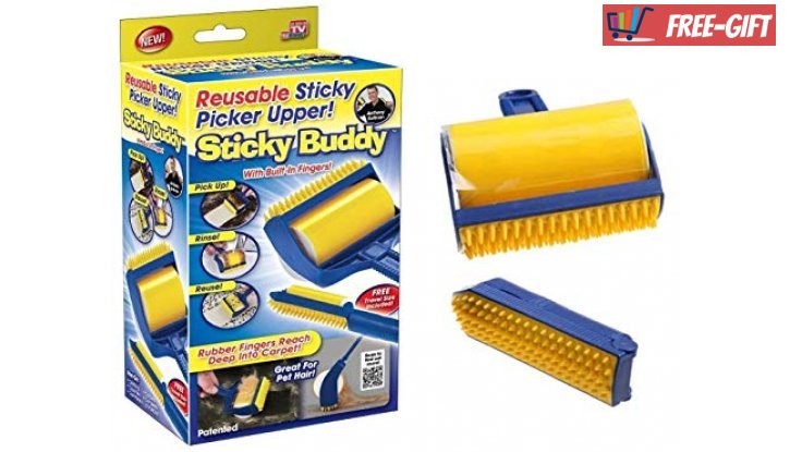 Уред за почистване от косми и прах Sticky Buddy  снимка #0