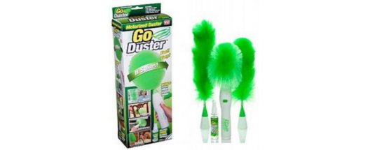 Почистете прахта за секунди с Go Duster