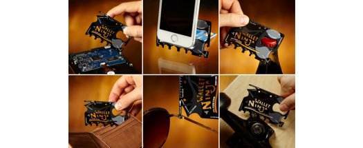 ! Wallet Ninja 18 в 1. Джобен инструмент с формата на кредитна карта - 2 броя снимка #2