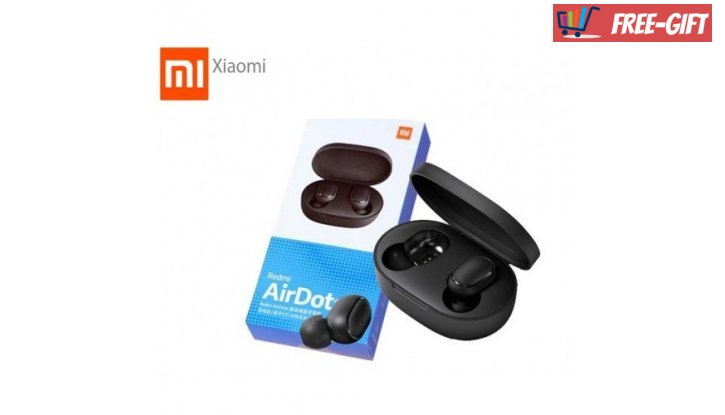 Безжични слушалки Xiaomi AirDots Bluetooth 5.0 TWS, с микрофон и Powerbank кейс за зареждане снимка #0