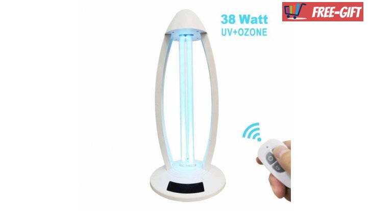 UV Sterilizer Ултравиолетова бактерицидна лампа с озон  38W, Дистанционно снимка #2