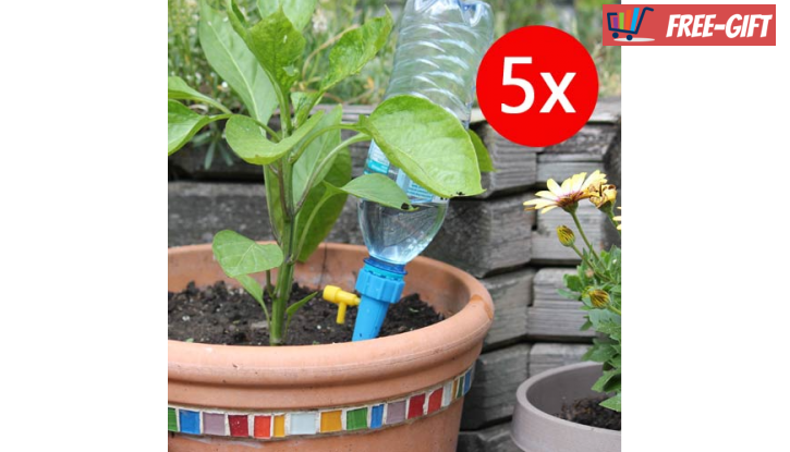 Система за капково поливане на растения, пакет от 5бр снимка #3