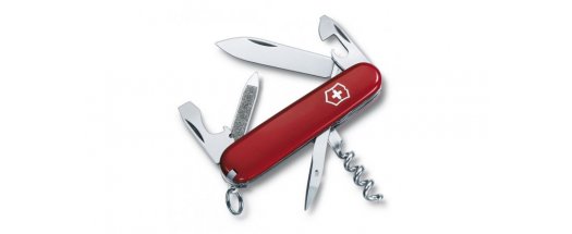 Швейцарски джобен нож Victorinox Sportsman with key ring 0.3803 снимка #0