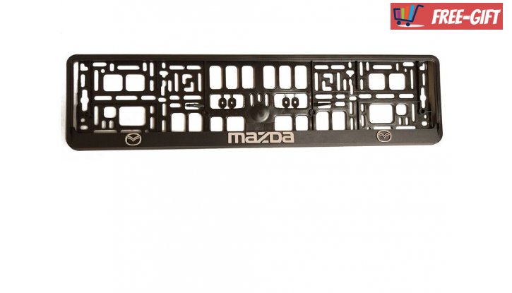 ПРОМО Комплект рамки за номер на автомобил Mazda снимка #0