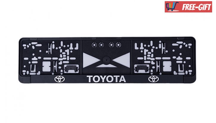 ПРОМО Комплект рамки за номер на автомобил Toyota снимка #0
