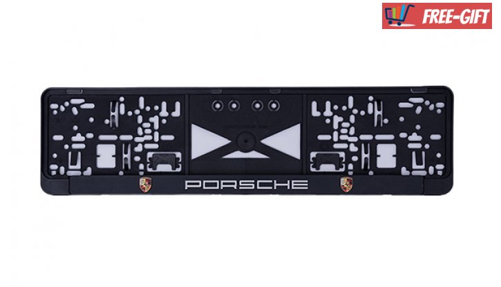 УМЕН Комплект рамки за номер Porsche снимка #1