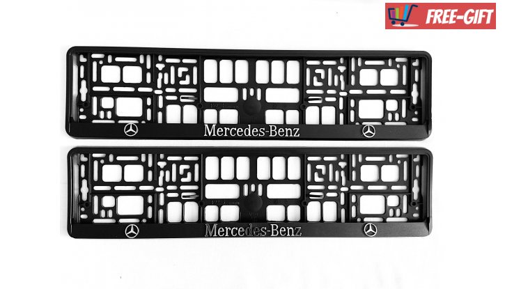 УМЕН Комплект рамки за номер Mercedes-Benz снимка #1