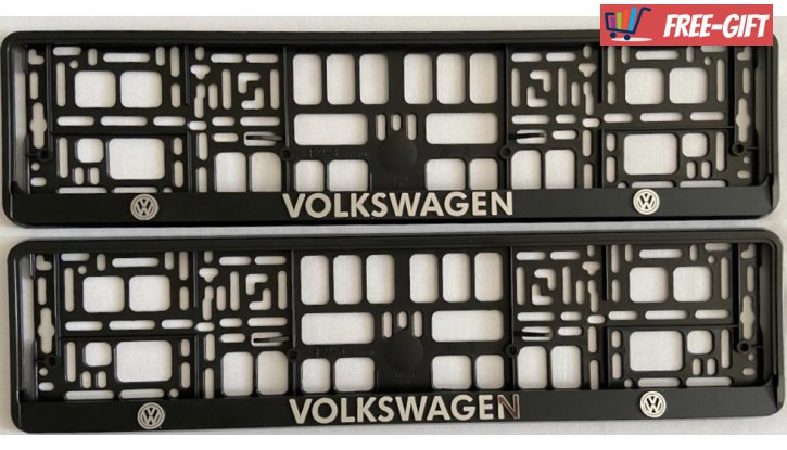 УМЕН Комплект рамки за номер Volkswagen снимка #1