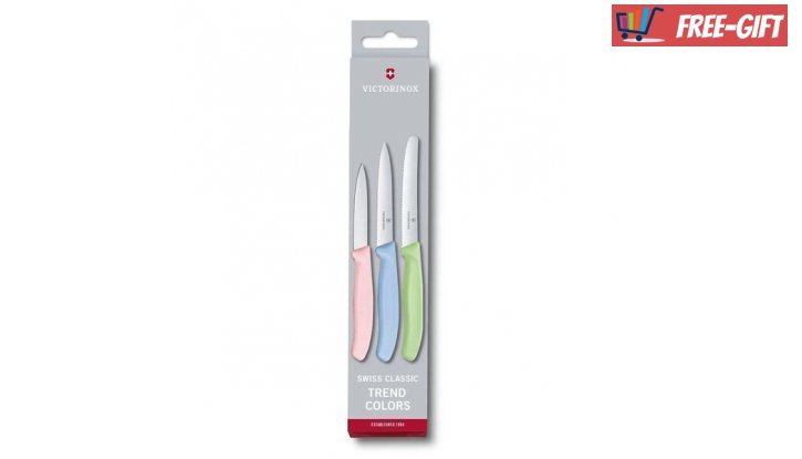 Комплект Victorinox Swiss Classic Trend Colors, три ножа снимка #0