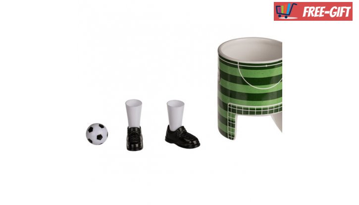 Керамична чаша Football, вкл. 2 обувки и топка, 250мл снимка #0