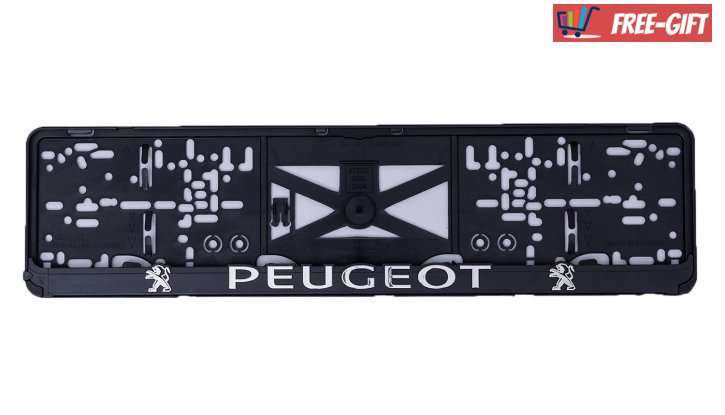 УМЕН Комплект рамки за номер Peugeot снимка #1