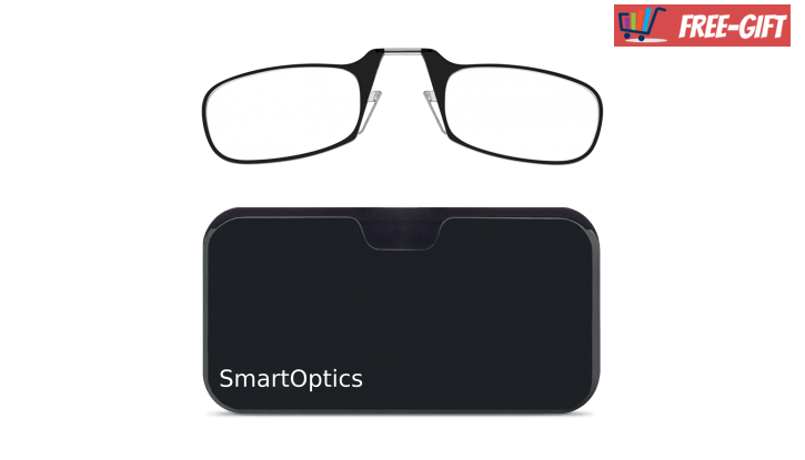 Очила без рамка SmartOptics,  за четене от +1.0 до +3.5 (Черни) снимка #0